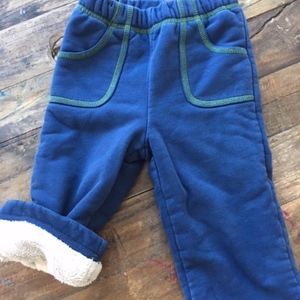 LLbean Faux-Shearling Lined Winter Pants 12-18m